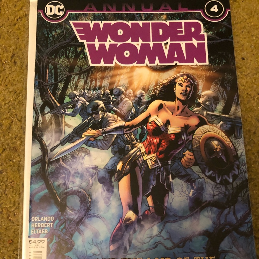 Wonder Woman annual 4 fdc comics